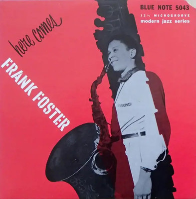 The Frank Foster Quintet New Faces New Sounds LP Vinyl 10'' 45 RPM