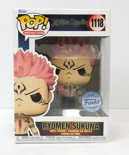 Ryomen Sukuna Funko Pop! 1118 Jujutsu Kaisen Galactic Toys Anime