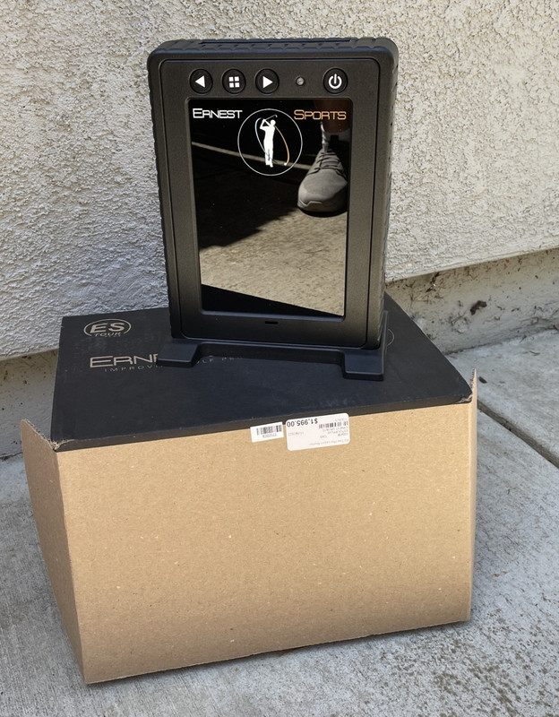 Ernest Sports Tour Plus Golf Launch Monitor