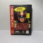 Judge Dredd (Sega Genesis, 1995) CIB Complete W/manual