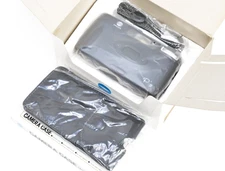 Rare Set Unused in Box Minolta P's Panorama Navy Black Compact Film Camera