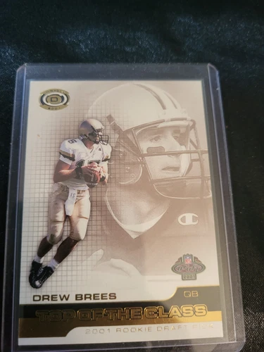 2001 Pacific Dynagon Top of the Class #3 Drew Brees
