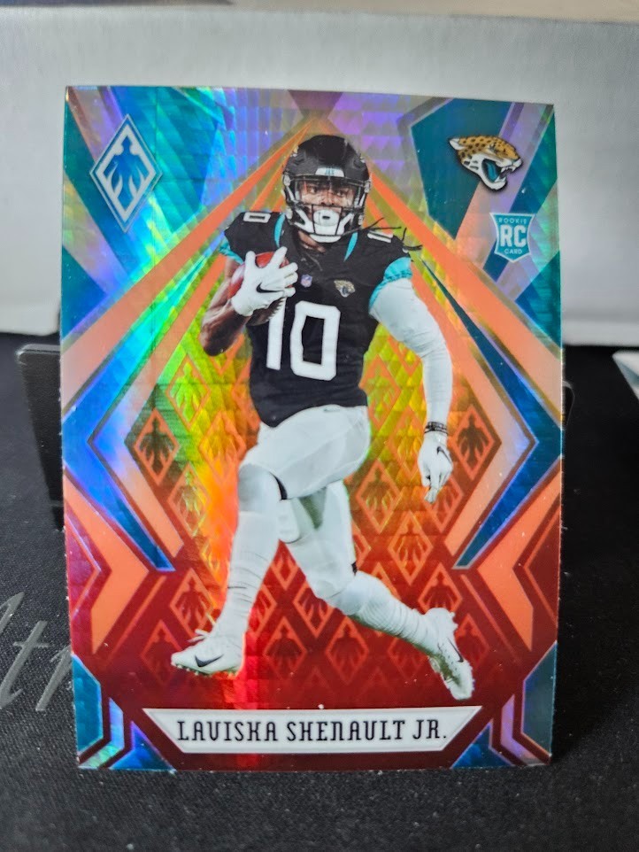 2020 Panini Phoenix #119 Laviska Shenault Jr. Fire Burst RC Jacksonville Jaguars