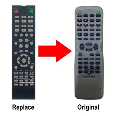 N9278UD Replace Remote for Magnavox Emerson Funai Sylvania TV VCR EWC19T4 EC313D
