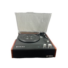 Victrola VTA-71-MAH Bluetooth Record Player Turntable Black Open Box Tested 2021