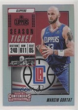 2018 Contenders Season Ticket Premium Edition Silver Prizm Marcin Gortat #98 7qg