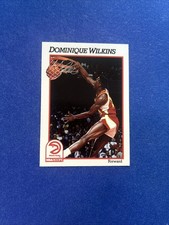 1991-92 Hoops #7 Dominique Wilkins Atlanta Hawks NBA Vintage Basketball Card