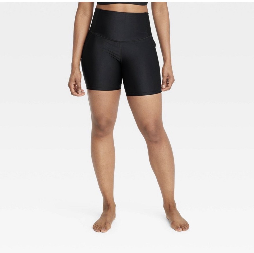 all-in-motion-women-s-effortless-support-bike-shorts-high-waisted-6