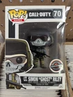 Funko Pop Lt. Simon Ghost Riley 70 Call Of Duty GameStop Exclusive