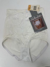 Lady Manhattan Medium White Ivory Panties Firm Control Shaper 5014 Vtg NWT C133