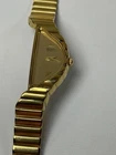 New ListingVTG Seiko Half Moon 1F20-5D59 Goldtone & S/S Quartz Wristwatch, Needs Battery