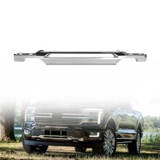 Front Lower Bumper Valance Chrome 2024-2025 Ford F-150 with Clips RL3Z-8419-CA