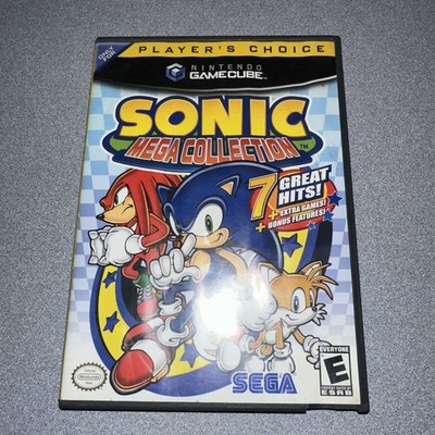 Sonic Mega Collection Nintendo GameCube Tested No Manual