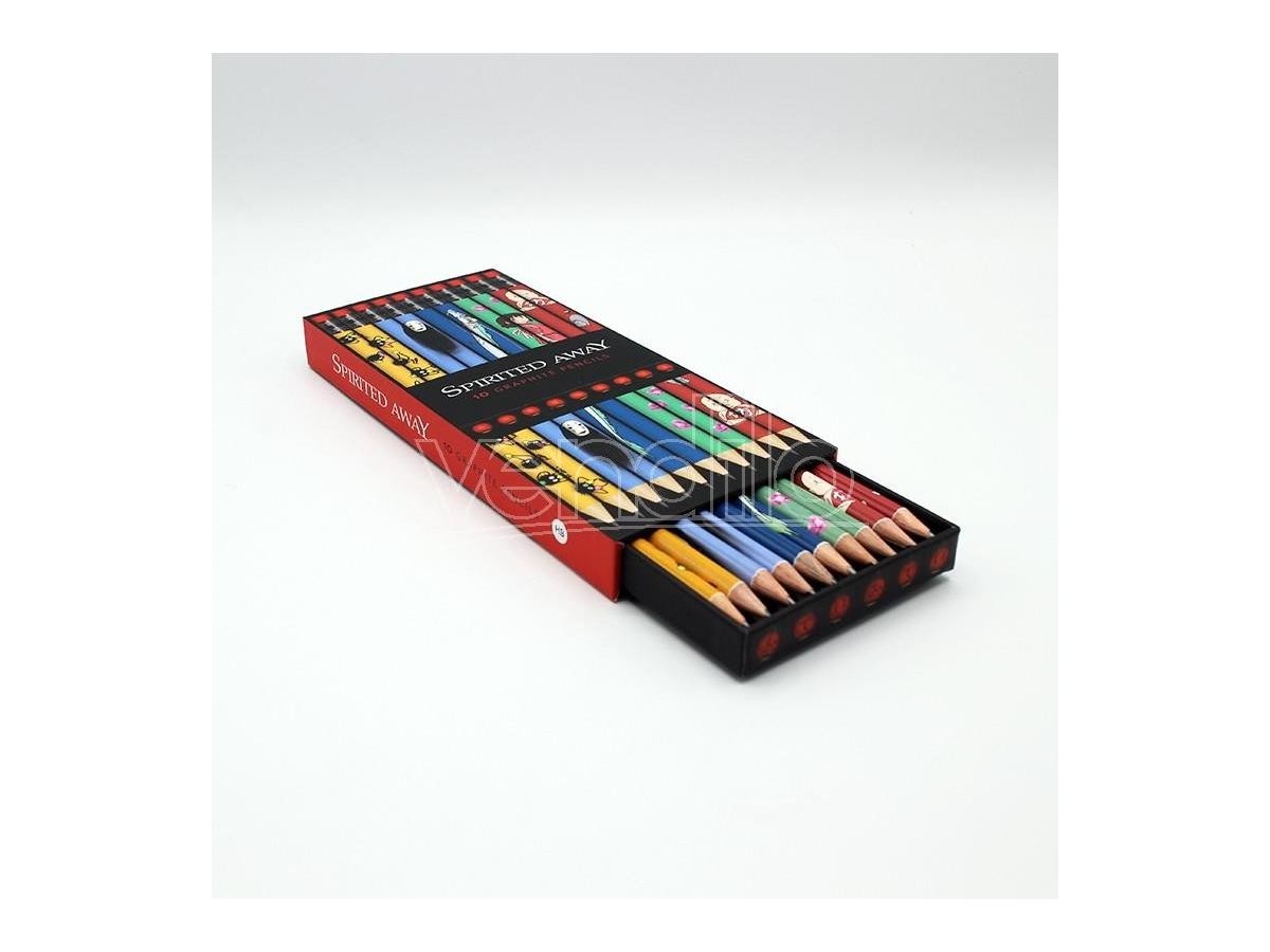 SPIRITED AWAY PENCILS SET CANCELLERIA STUDIO GHIBLI