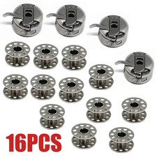 2 set Class 15 Bobbin Case Bobbins FOR Front Loading Domestic Sewing Machines