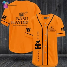 [Top-Selling] Basil Hayden S Bourbon Whiskey Full Print Baseball Jersey Sunny Sh