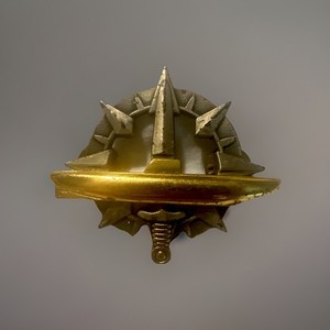 1970's - 80's French Navy Officer Superior Qualification Submariner Badge