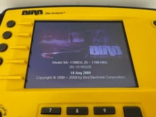 BIRD ELECTRONIC SA-1700EX SITE ANALYZER 25-1700 MHZ