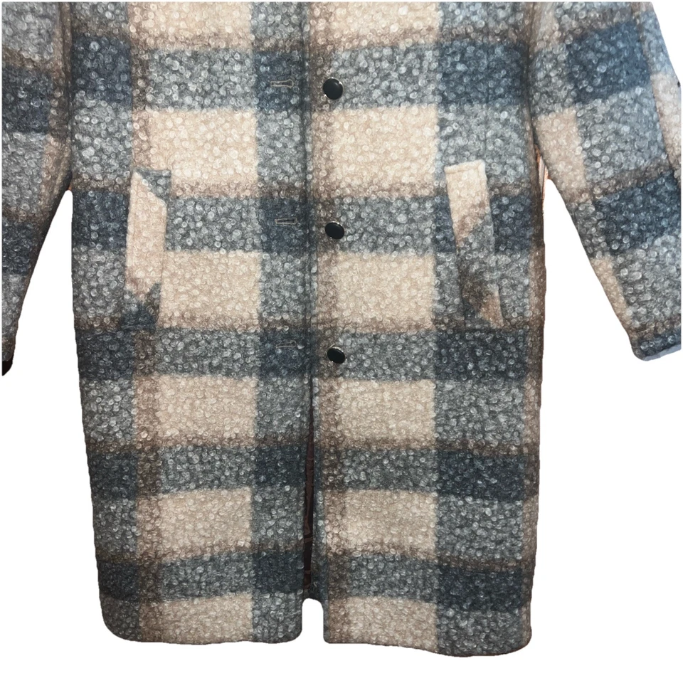 Ellen Tracy XS New W Tags Camel Plaid /Beige Tartan Style Y5110ELT - Image 3 of 4