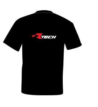 RTECH PRINTED LOGO COTTON T-SHIRT - Size XXL, R-TECH - SIZE EXTRA LARGE,