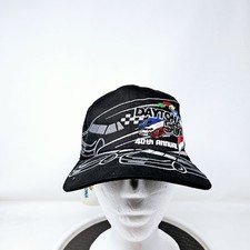 VINTAGE 40th Daytona 500 Embroided Snapback Hat NASCAR Used FAST SHIPPING