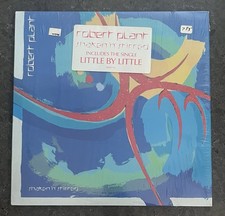 Vintage Vinyl Record w Shrink Robert Plant Shaken N Stirred HYPE SHARP 1985