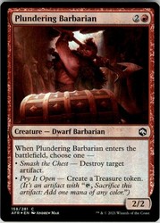 Plundering Barbarian 158/281 The List Reprints