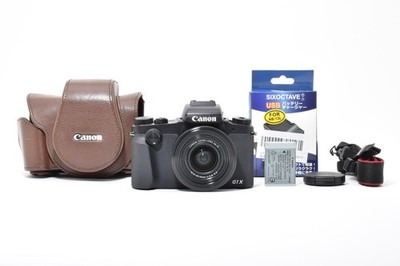 Canon PowerShot G1 X Mark III Black 24.2 MP Digital Camera from Japan [Mint]