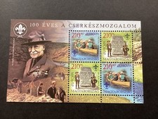 ICOLLECTZONE Hungary 4028 Baden Powell Boy Scouts XF NH  (D400-989)