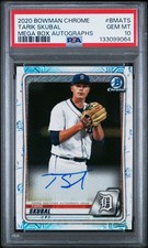 Tarik Skubal Bowman Chrome 2020 Auto