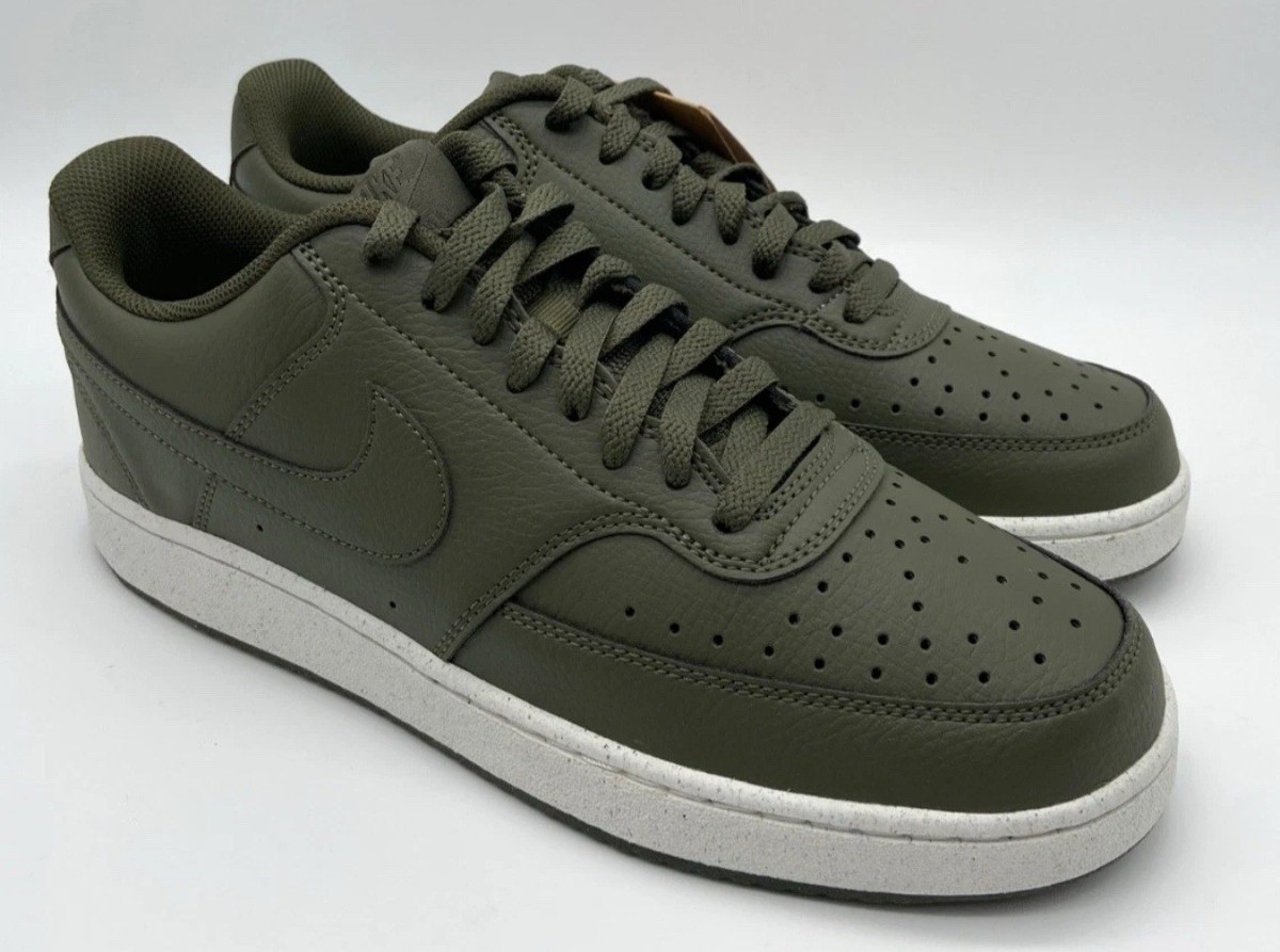 Nike Court Vision Lo NN Shoes Mens Cargo Khaki Green DH2987-300 Size 12