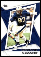 Aaron Donald 2022 Panini Chronicles Draft Picks #25 Pittsburgh Panthers NFL READ