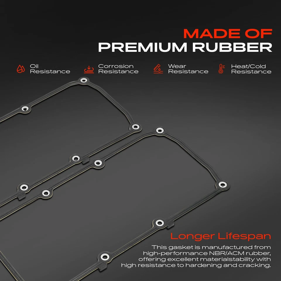 Conjunto de junta de tampa de válvula de motor para Chrysler LHS Concorde Dodge Intrepid 1993-1997 - Imagem 3 de 4