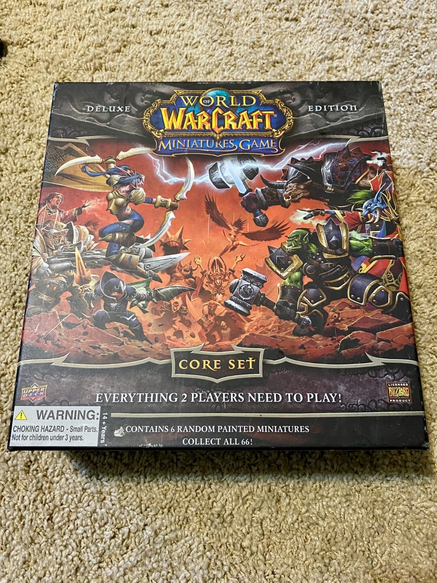 World of Warcraft Miniatures Game Deluxe Edition Core Set + 24