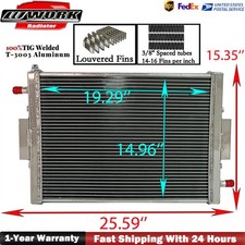 22x15.5x2 Inch Aluminum Heat Exchanger Fit Air To Water Intercooler Supercharger 22x15.5x2 Inch Aluminum Heat Exchanger Fit Air To Water Intercooler Supercharger