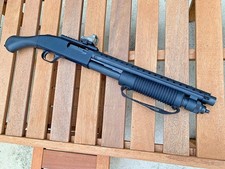 Single Bracket Mossberg Shockwave Heat Shield 590 Shotgun 12ga Custom Rough Mod