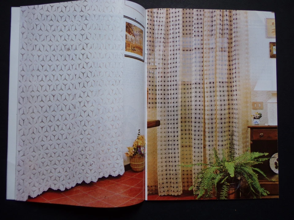 § catalogue ancien 1000 mailles n°43 crochet d'art rideaux patchwork - Photo 4/4