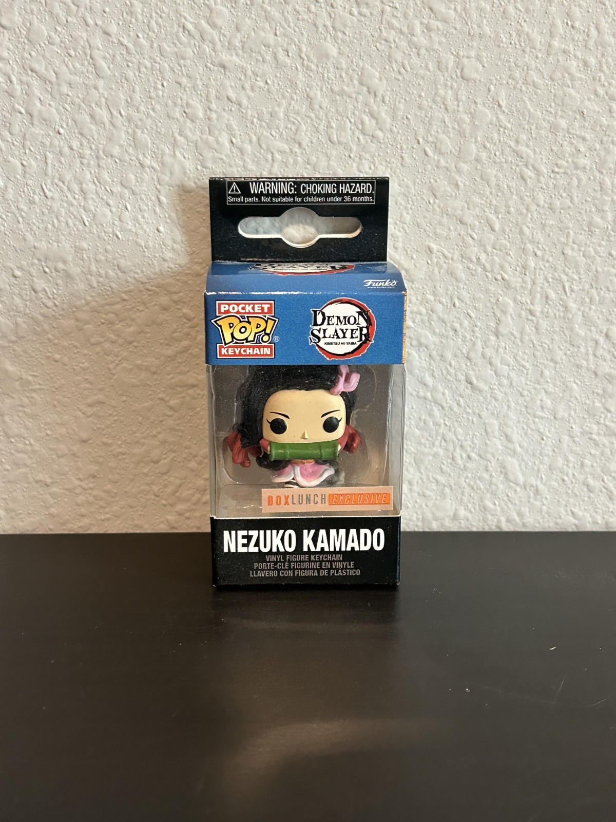 NEW! Pocket POP Keychain Demon Slayer Nezuko Kamado BoxLunch Exclusive!