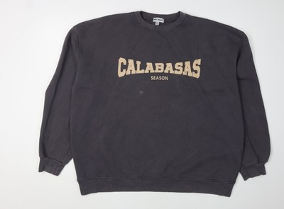 Public Desire schwarzer Damenpullover Sweatshirt, Größe 16, Logografik