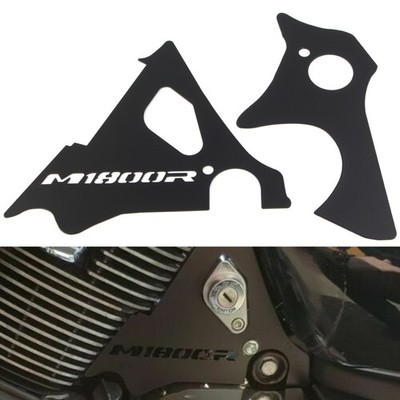 For Suzuki M109R/INTRUDER M1800R Engine Side Covers Frame Fillers Keyhole