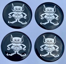 Amc Gremlin Wheel Hubcap Steering Wheel Emblems Decals Set Of 4