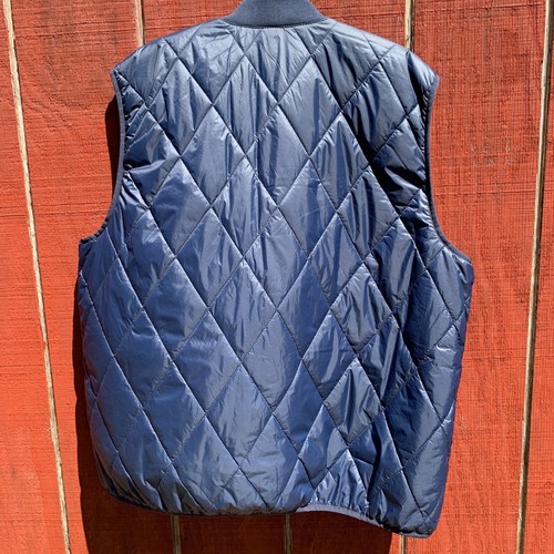 Goodfellow & Co Lightweight Vest XXL Blue Quilted Water/Wind Resistant Pockets - Picture 2 of 10