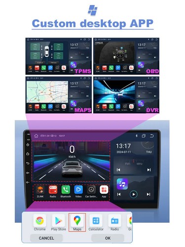 8 Core Car Radio for Toyota Crown 11 S170 1998 -2005 Carplay Andriod Auto 4G DSP - Picture 20 of 37