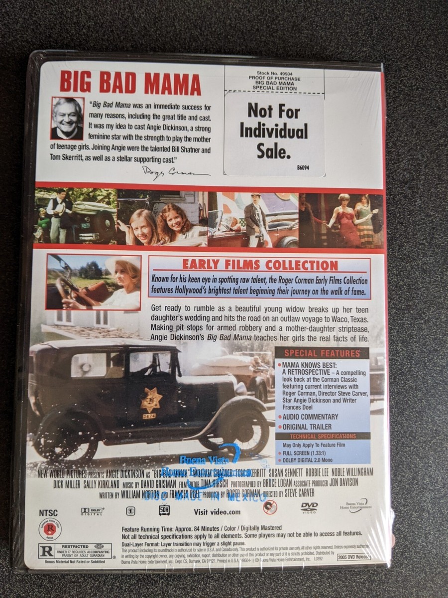 『ビッグ・バッド・ママ』シリーズ 輸入版DVD Amazon.co.jp: ビッグ・バッド・ママ [DVD] : アンジー