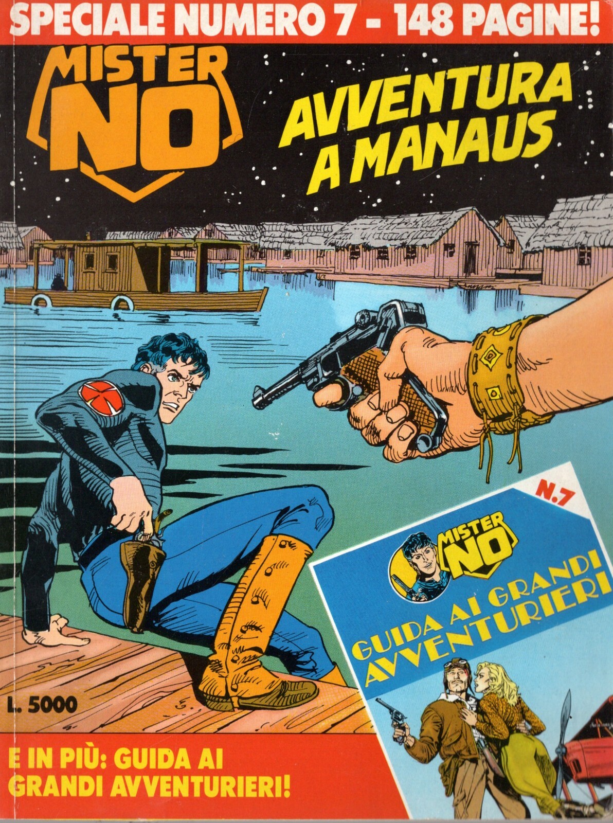 Fumetto Mister No Speciale Bonelli n. 7 Avventura a Manaus