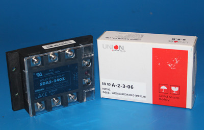 NEW UNION ELECOM SDA2-240ZCVR Solid State Relay 240VAC 40A