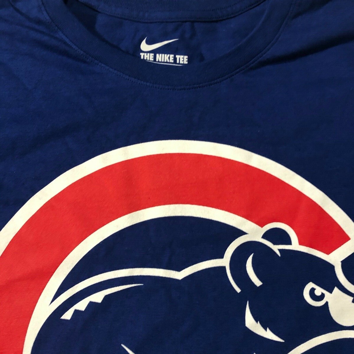 Chicago Cubs Baseball MLB Official Bear Cub In C Logo Blue