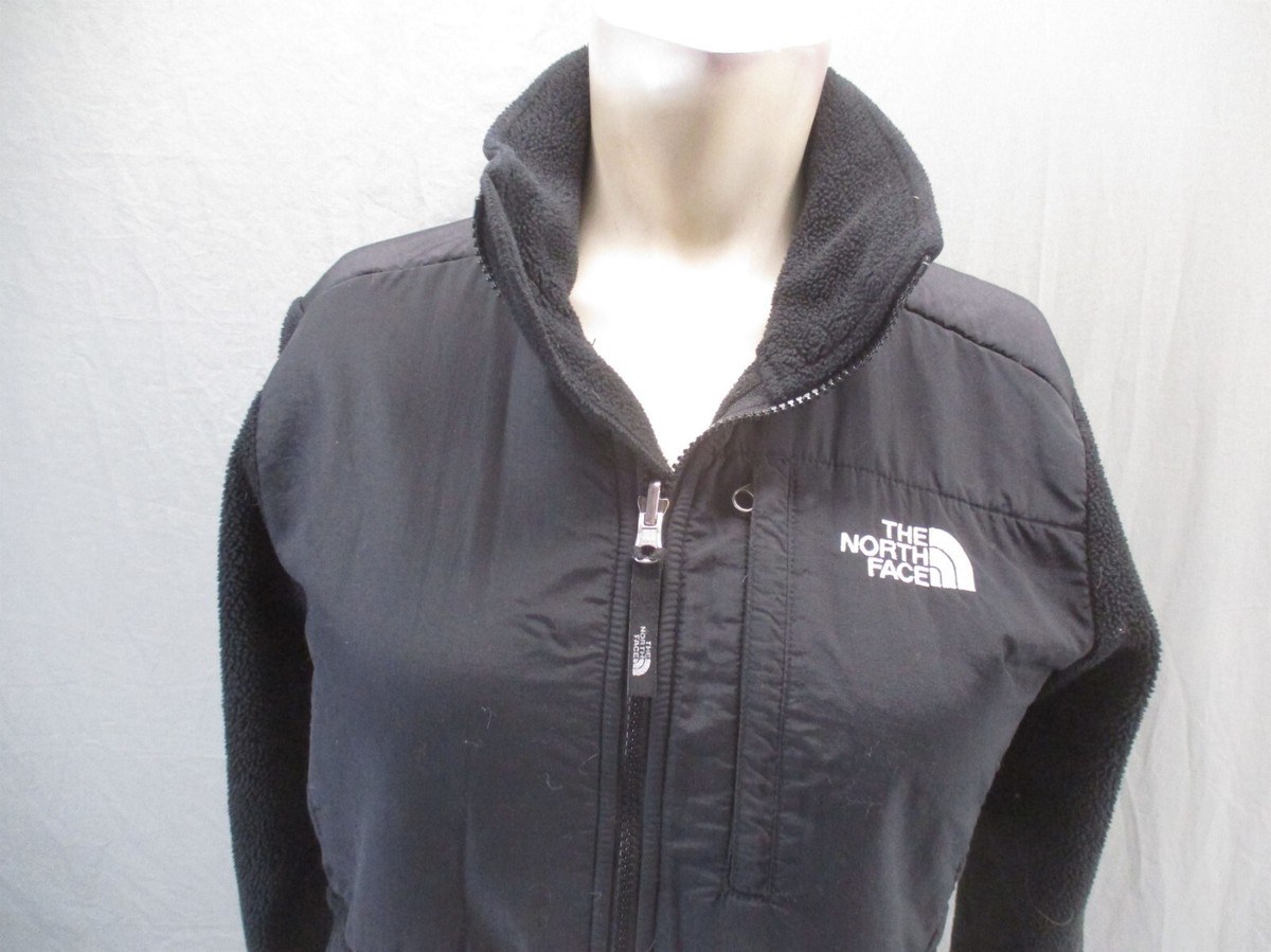 ザノースフェイス The North Face Size S Womens BLK Full Zip Stand Collar Pocket