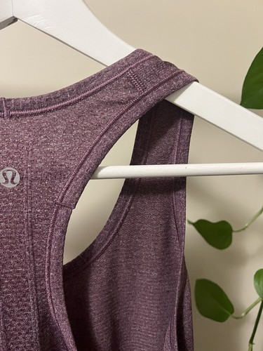 💜 LULULEMON-Swiftly Tech Racerback Tank Top -Purple-Size 6 Can (10 Aus)-RRP $69 - Picture 11 of 13