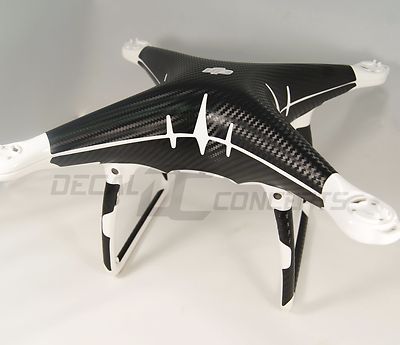 DJI Phantom PRO Full body Carbon Fiber Skin Graphic Wrap